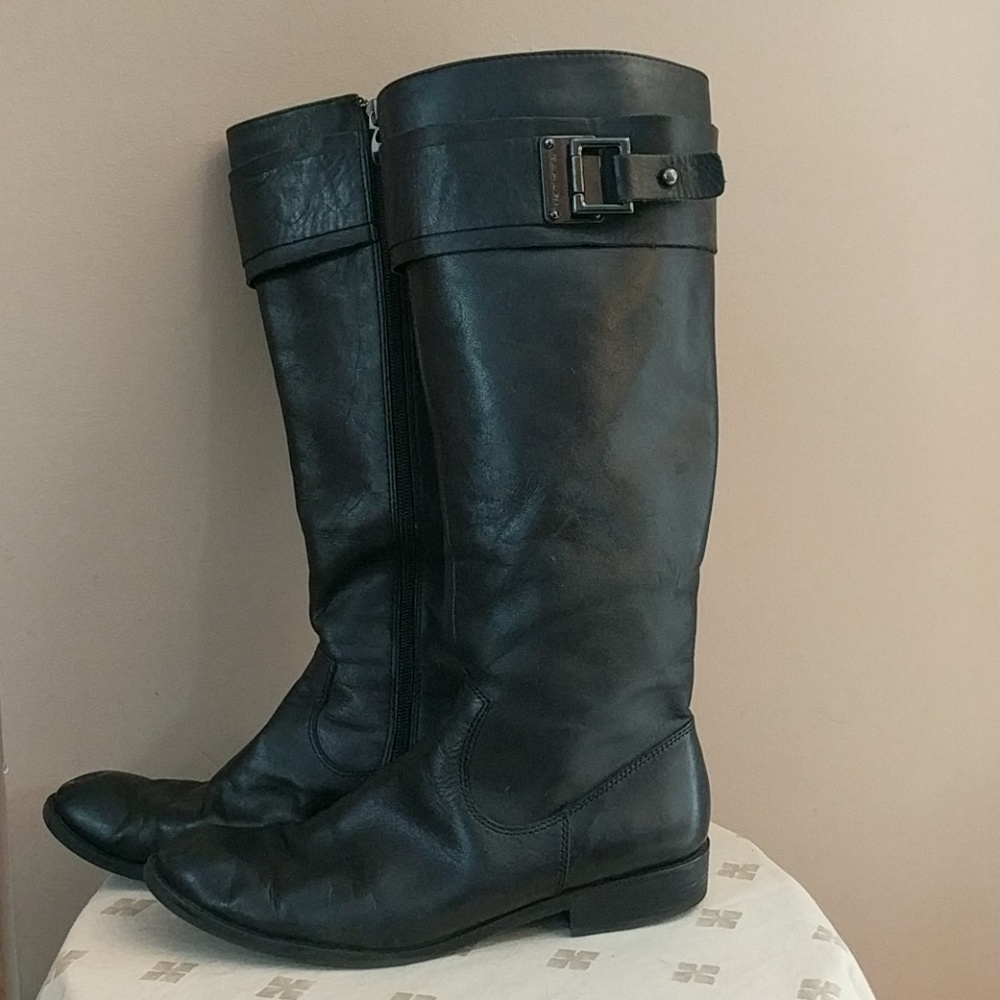 Tahari "Kerry" Leather Boots